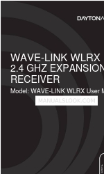 DaytonAudio WAVE-LINK WLRX Manual do utilizador