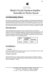 GAI-Tronics 370-202 Manual de montagem