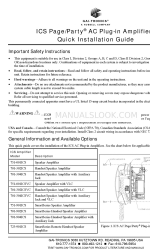 GAI-Tronics 701-302ICSVC Hızlı Kurulum Kılavuzu