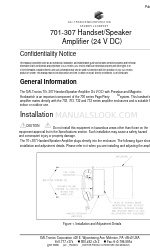 GAI-Tronics 701-307 Quck Manual