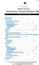 GAI-Tronics 709-901 User Manual