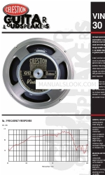 Celestion Classic Series Vintage 30 Spécifications