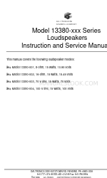 GAI-Tronics 13380-001 Instruksi dan Manual Servis