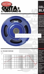 Celestion G12 Alnico Blue 사양