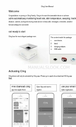 hicling Cling band Manual do utilizador