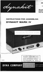 Dynakit MArk IV Інструкція по збірці