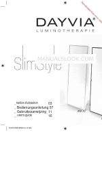 Dayvia SlimStyle WO21/02 Manual do utilizador