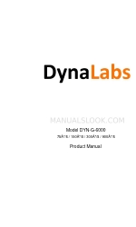 Dynalabs DYN-G-6000 Manual do produto