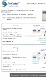 AirCycler g2-k Manual de teste de instalação