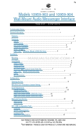 GAI-Tronics 10959-904 Manuel