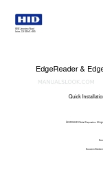 HID EdgePlus Snelle installatiehandleiding