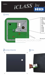 HID iCLASS R90 Instrukcja instalacji