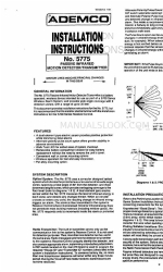 ADEMCO 5775 Инструкция по установке