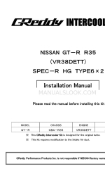 GReddy SPEC-R HG 6x2 Manual de instalação