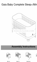 Gaia Baby Complete Mini Manuale di istruzioni per il montaggio
