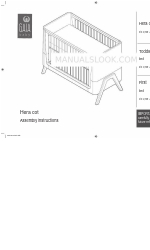 Gaia Baby HERA COT Manual de instrucciones de montaje