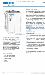 Automation Direct CLICK PLUS Series Manuel de démarrage rapide