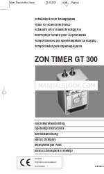 Dazon ZON TIMER GT 300 Panduan Petunjuk Pengoperasian