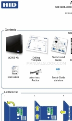 HID ACW2-XN Manuel d'installation rapide