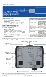 HID Aero X1100 Manual de instalação