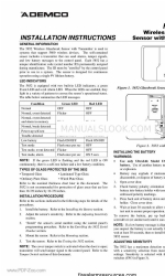 ADEMCO FlexGuard 5852 Инструкции по установке