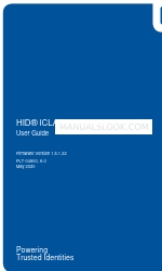 HID iCLASS SE RB25F User Manual