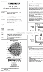 ADEMCO QUEST 2160 Manuel de démarrage rapide