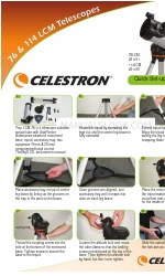 Celestron 76LCM Panduan Pengaturan Cepat