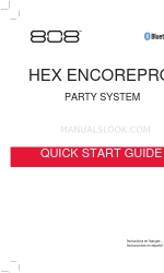 808 HEX ENCOREPRO Краткое руководство по эксплуатации