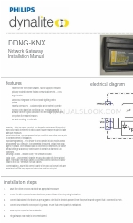 Dynalite DDNG-KNX Instrukcja instalacji