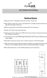 DynaLock 1661 Instrucciones