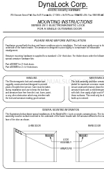 DynaLock 2280 Mounting Instructions