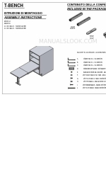 dB T-BENCH 411/78.1950.22 Manual de instrucciones de montaje