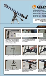 Celestron AstroMaster LT 60AZ クイック・セットアップ・マニュアル