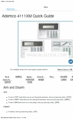 ADEMCO 4111XM Kurzanleitung