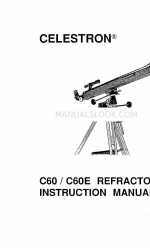 Celestron C60 Manuel d'instruction