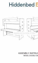 Hiddenbed Double Decker Manual de instrucciones de montaje