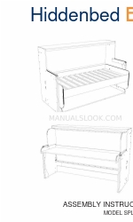 Hiddenbed SPLENDID Assembly Instructions Manual