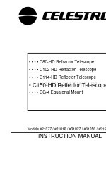 Celestron C80-HD 사용 설명서