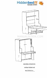 Hiddenbed Vertical hidden bed 組立説明書