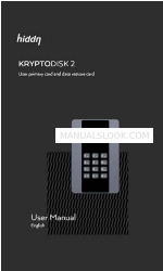 Hiddn KryptoDisk 2 Manual do utilizador