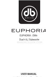 DB Drive EUPHORIA EW5 Gebruikershandleiding