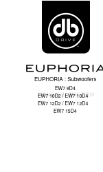 DB Drive EUPHORIA EW7 10D2 사용자 설명서