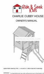 Hide & Seek Kids Charlie Cubby House Руководство пользователя