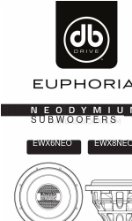 DB Drive EUPHORIA EWX8NEO 사용자 설명서