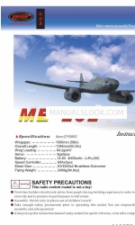 Dynam ME-262 Buku Petunjuk