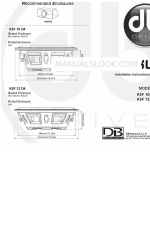 DB Drive Okur K5F 12D4 取付説明書＆取扱説明書