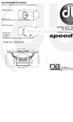 DB Drive SPW8.3D2 取付説明書＆取扱説明書