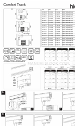 hidealite Comfort Track Maxi Manual rápido