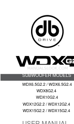 DB Drive WDX G2 Series Podręcznik użytkownika